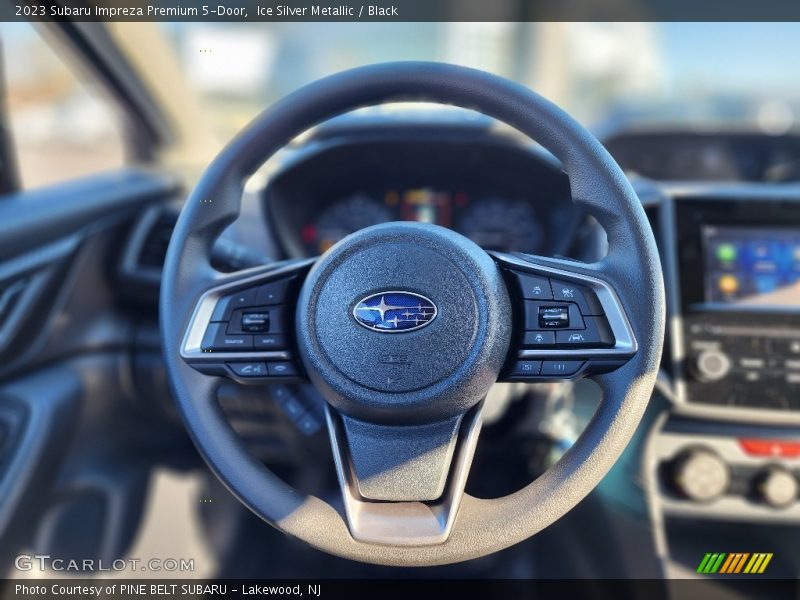 Ice Silver Metallic / Black 2023 Subaru Impreza Premium 5-Door