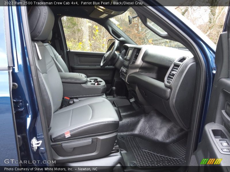 Patriot Blue Pearl / Black/Diesel Gray 2022 Ram 2500 Tradesman Crew Cab 4x4