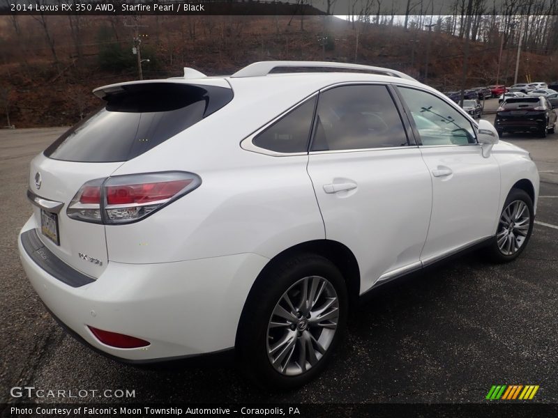 Starfire Pearl / Black 2014 Lexus RX 350 AWD