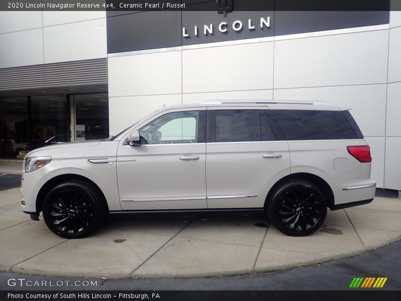  2020 Navigator Reserve 4x4 Ceramic Pearl