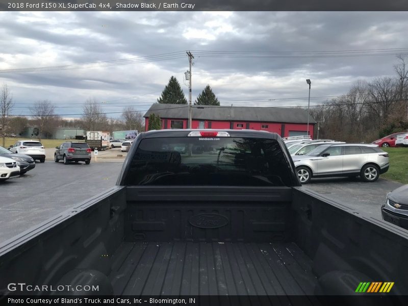 Shadow Black / Earth Gray 2018 Ford F150 XL SuperCab 4x4