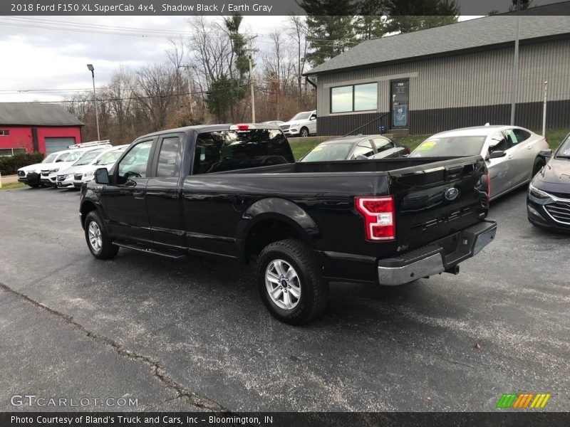 Shadow Black / Earth Gray 2018 Ford F150 XL SuperCab 4x4