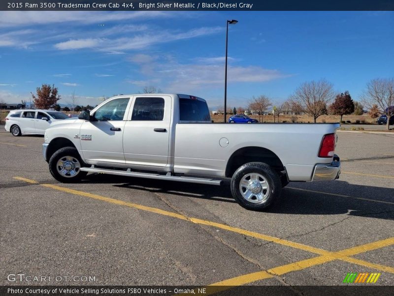  2015 3500 Tradesman Crew Cab 4x4 Bright Silver Metallic