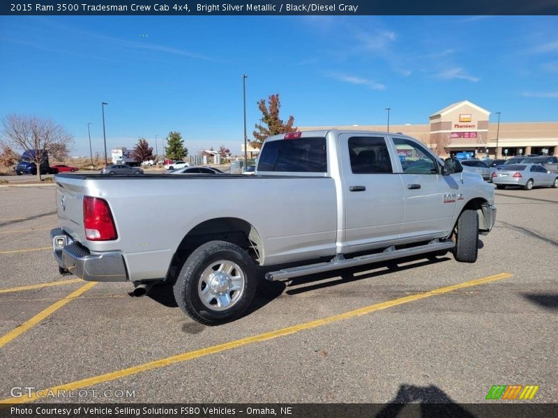  2015 3500 Tradesman Crew Cab 4x4 Bright Silver Metallic
