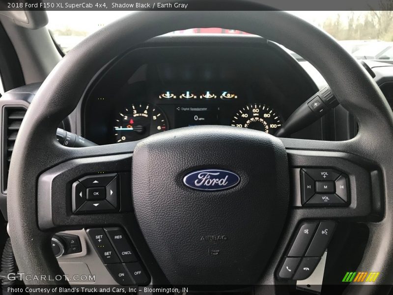 Shadow Black / Earth Gray 2018 Ford F150 XL SuperCab 4x4