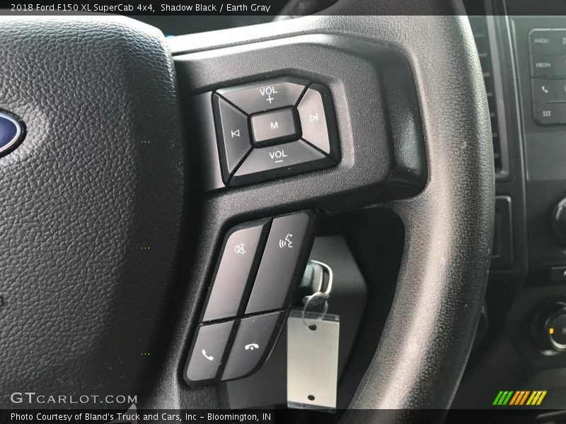 Shadow Black / Earth Gray 2018 Ford F150 XL SuperCab 4x4