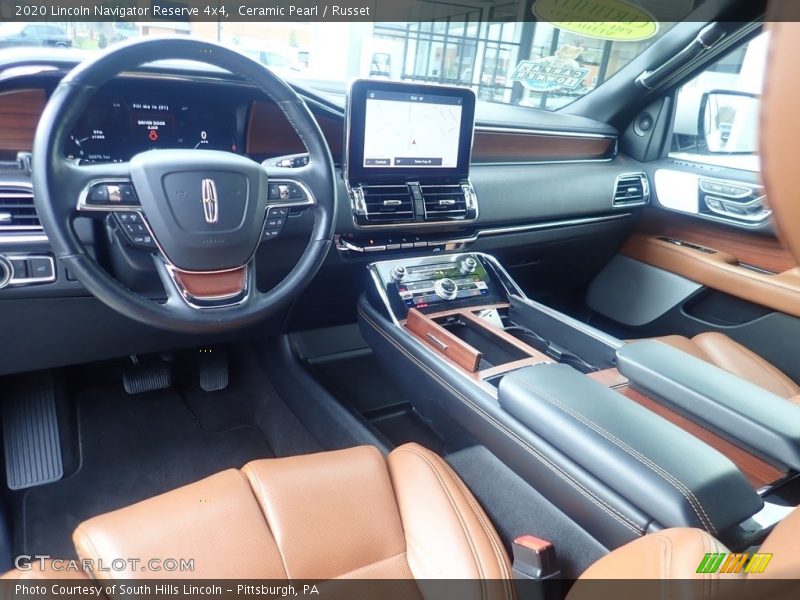  2020 Navigator Reserve 4x4 Russet Interior