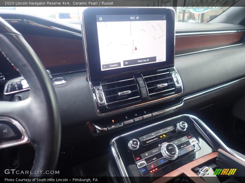 Ceramic Pearl / Russet 2020 Lincoln Navigator Reserve 4x4