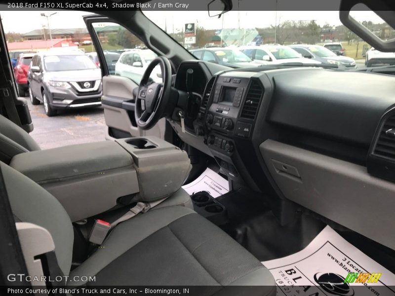 Shadow Black / Earth Gray 2018 Ford F150 XL SuperCab 4x4