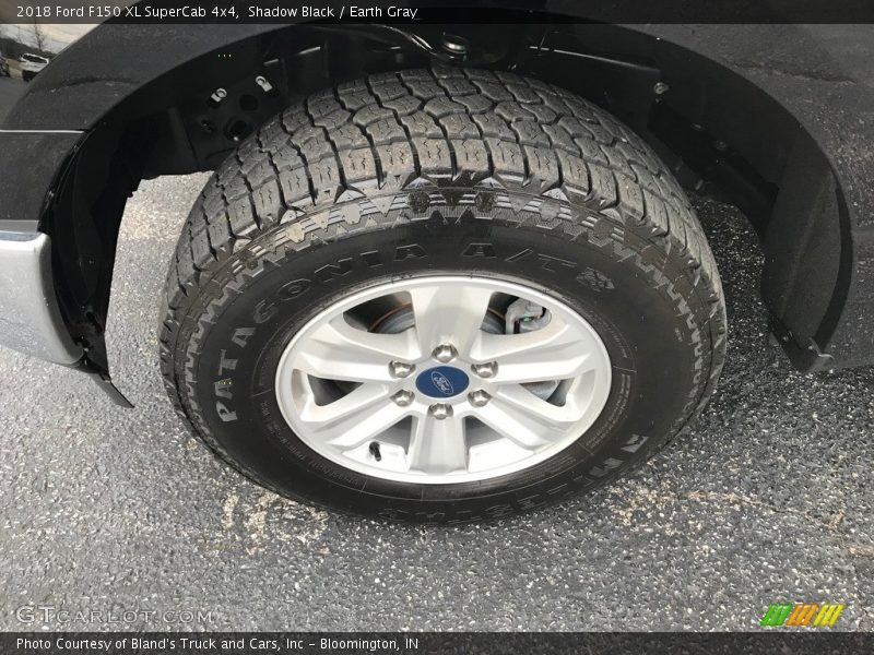 Shadow Black / Earth Gray 2018 Ford F150 XL SuperCab 4x4