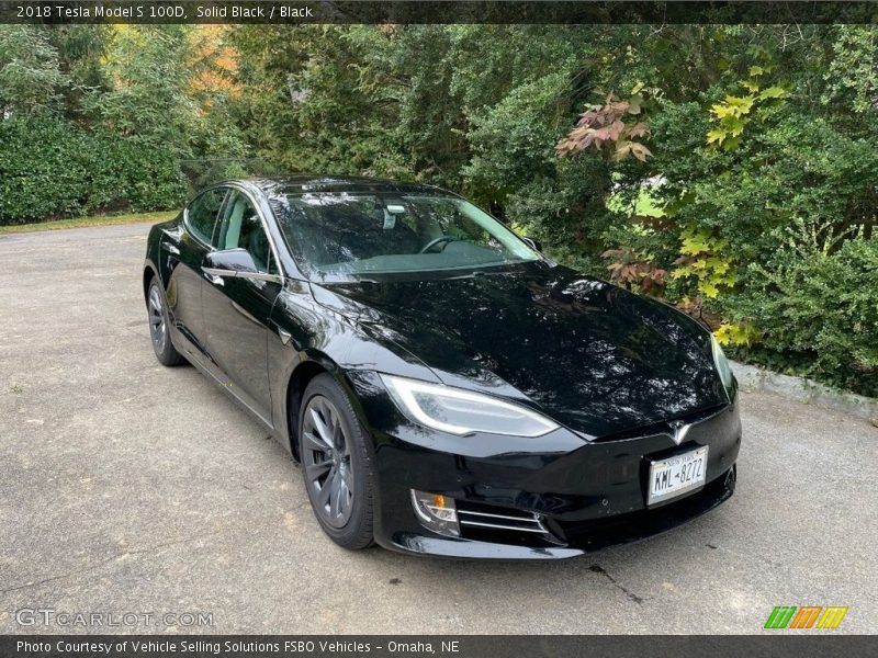  2018 Model S 100D Solid Black