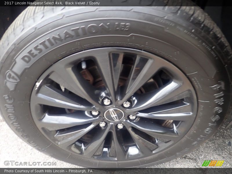 Black Velvet / Ebony 2017 Lincoln Navigator Select 4x4