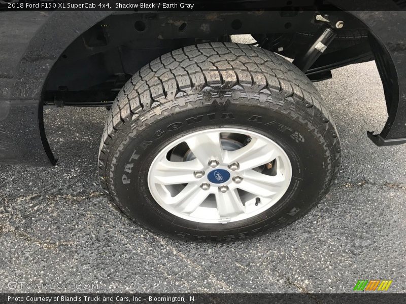 Shadow Black / Earth Gray 2018 Ford F150 XL SuperCab 4x4