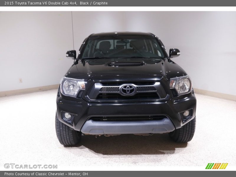 Black / Graphite 2015 Toyota Tacoma V6 Double Cab 4x4