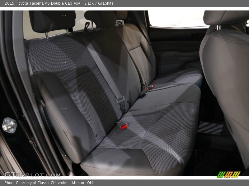 Black / Graphite 2015 Toyota Tacoma V6 Double Cab 4x4