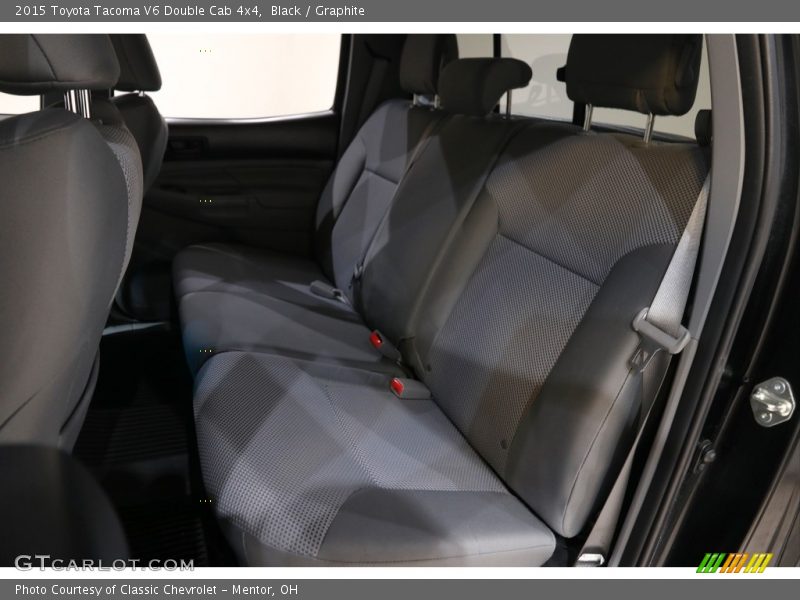Black / Graphite 2015 Toyota Tacoma V6 Double Cab 4x4