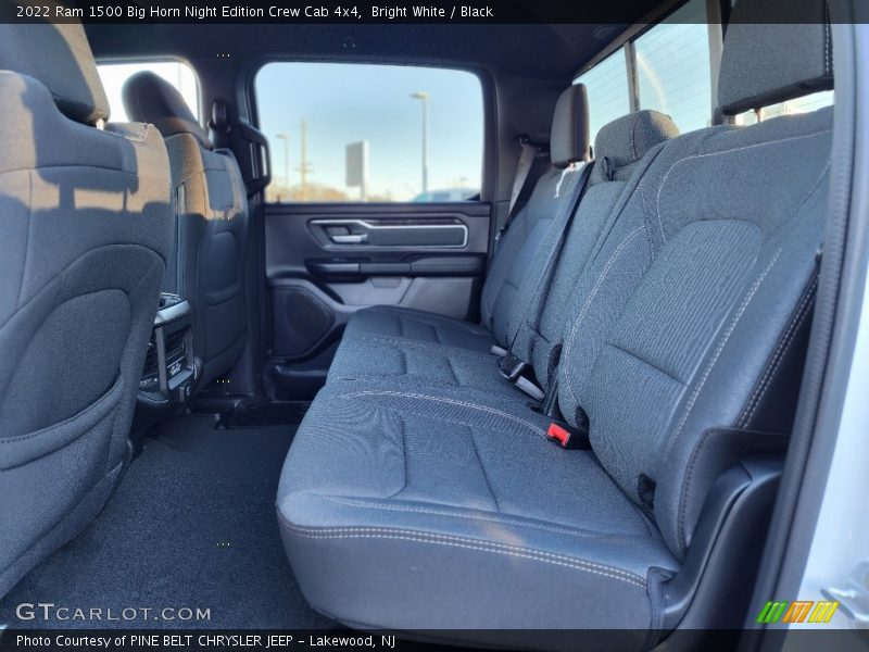 Bright White / Black 2022 Ram 1500 Big Horn Night Edition Crew Cab 4x4