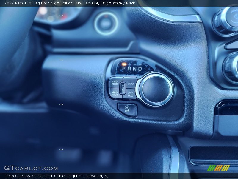  2022 1500 Big Horn Night Edition Crew Cab 4x4 8 Speed Automatic Shifter