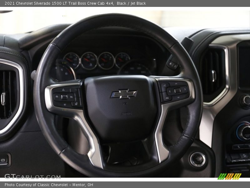  2021 Silverado 1500 LT Trail Boss Crew Cab 4x4 Steering Wheel