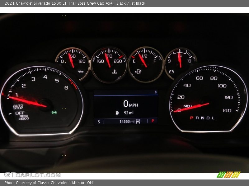  2021 Silverado 1500 LT Trail Boss Crew Cab 4x4 LT Trail Boss Crew Cab 4x4 Gauges