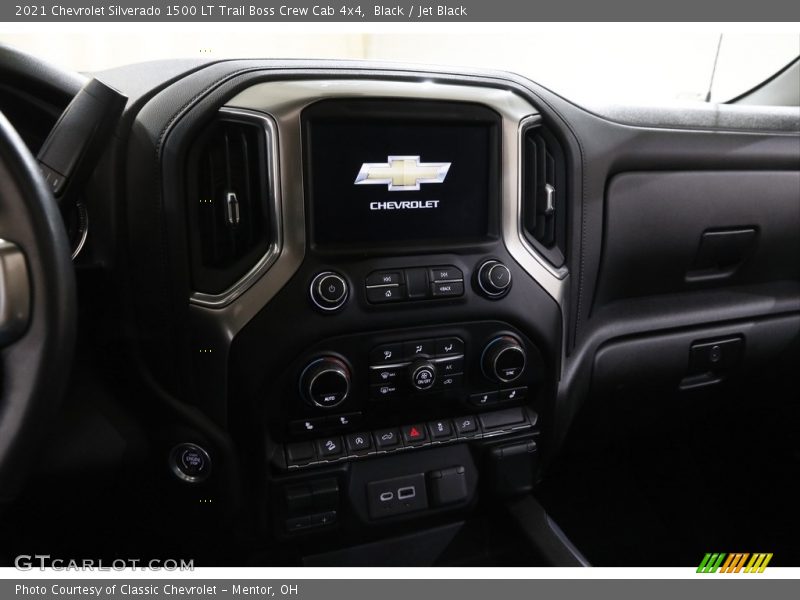 Black / Jet Black 2021 Chevrolet Silverado 1500 LT Trail Boss Crew Cab 4x4
