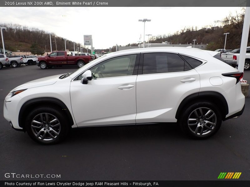  2016 NX 200t AWD Eminent White Pearl