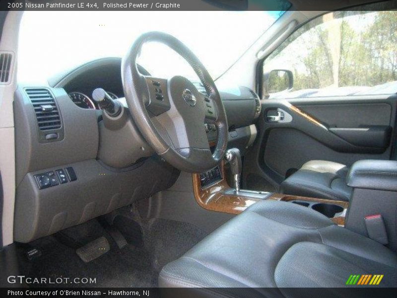 Polished Pewter / Graphite 2005 Nissan Pathfinder LE 4x4