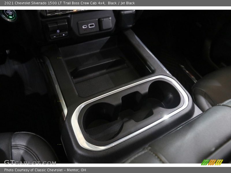 Black / Jet Black 2021 Chevrolet Silverado 1500 LT Trail Boss Crew Cab 4x4