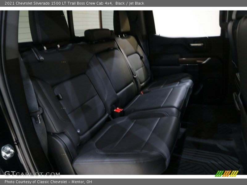 Rear Seat of 2021 Silverado 1500 LT Trail Boss Crew Cab 4x4