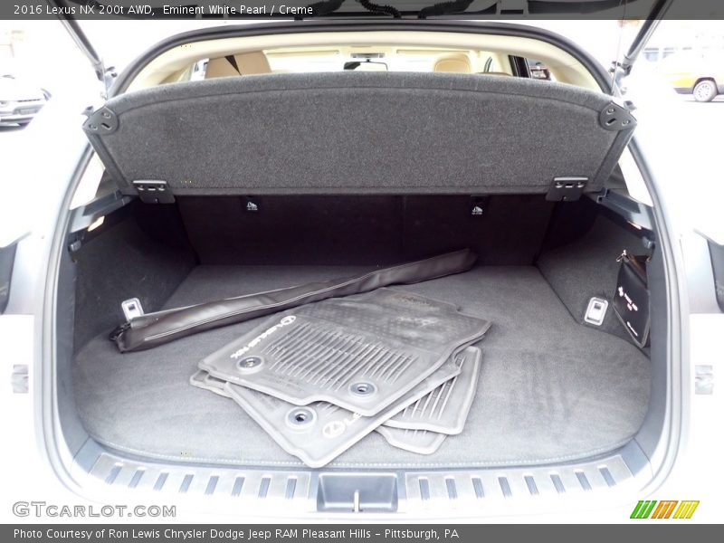 Eminent White Pearl / Creme 2016 Lexus NX 200t AWD