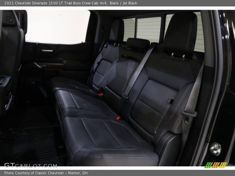 Black / Jet Black 2021 Chevrolet Silverado 1500 LT Trail Boss Crew Cab 4x4