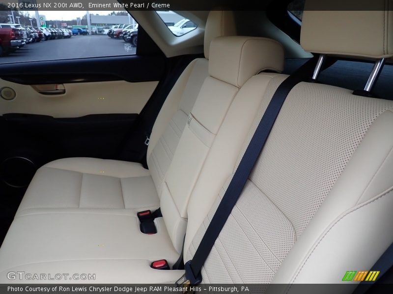 Eminent White Pearl / Creme 2016 Lexus NX 200t AWD