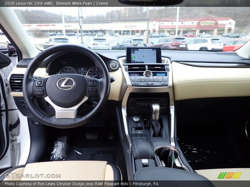 Eminent White Pearl / Creme 2016 Lexus NX 200t AWD