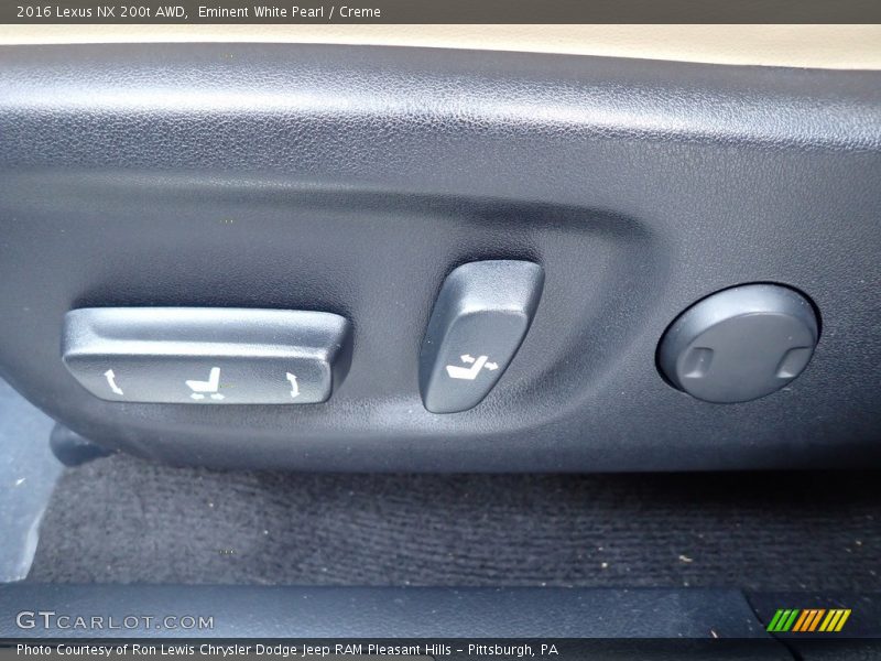 Eminent White Pearl / Creme 2016 Lexus NX 200t AWD
