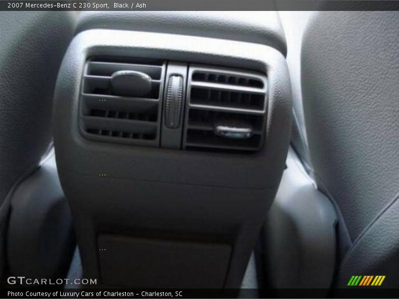 Black / Ash 2007 Mercedes-Benz C 230 Sport