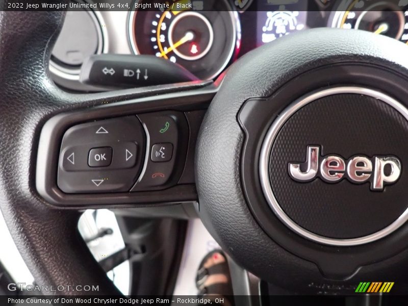  2022 Wrangler Unlimited Willys 4x4 Steering Wheel