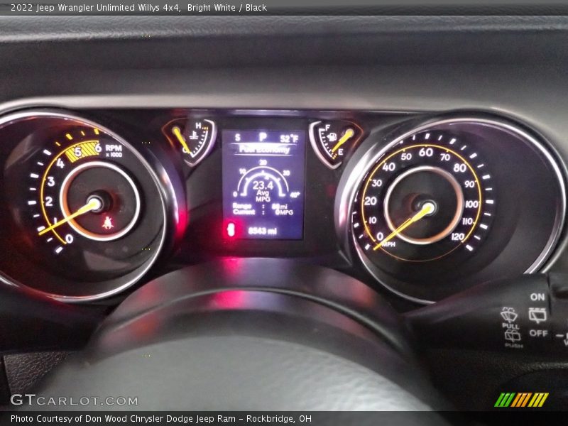  2022 Wrangler Unlimited Willys 4x4 Willys 4x4 Gauges