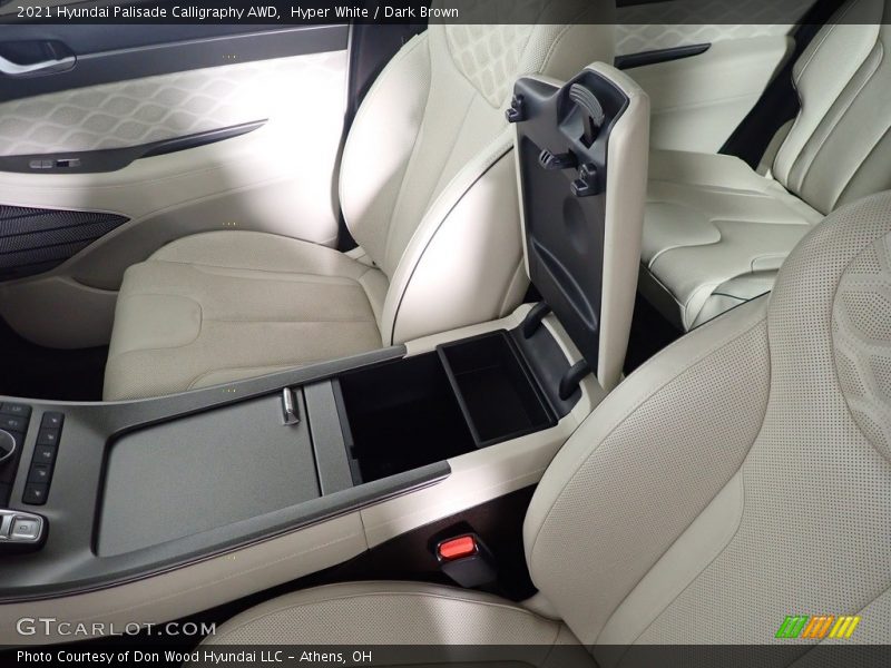 Hyper White / Dark Brown 2021 Hyundai Palisade Calligraphy AWD