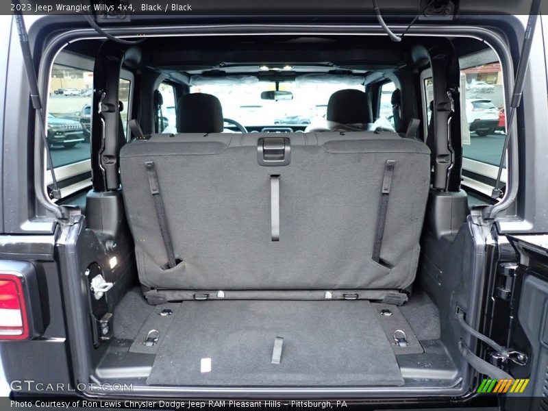 Black / Black 2023 Jeep Wrangler Willys 4x4