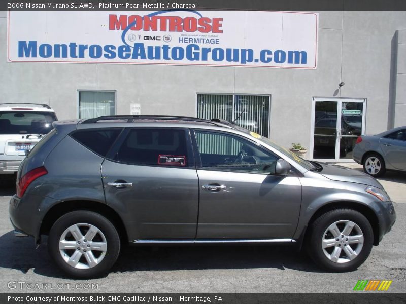 Platinum Pearl Metallic / Charcoal 2006 Nissan Murano SL AWD