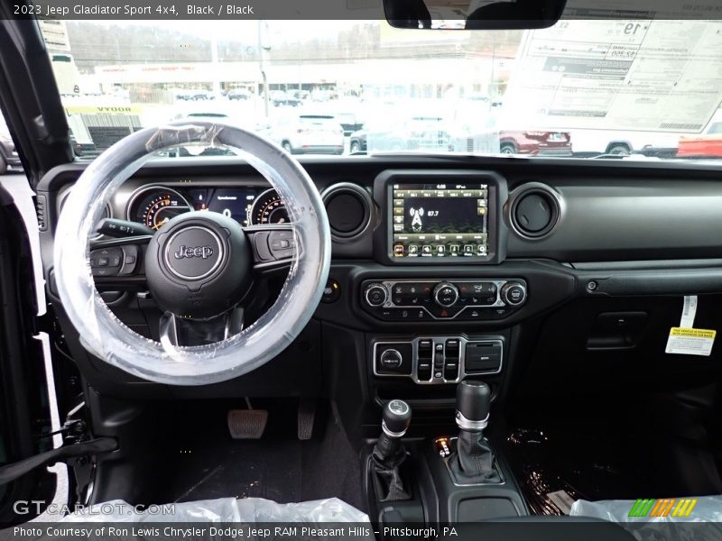 Black / Black 2023 Jeep Gladiator Sport 4x4
