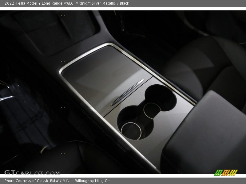 Midnight Silver Metallic / Black 2022 Tesla Model Y Long Range AWD