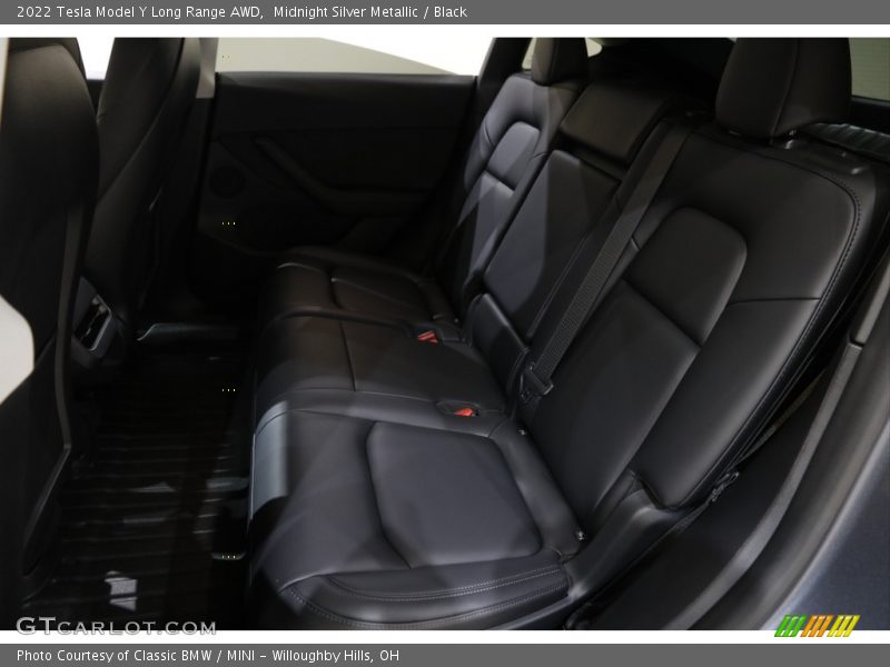 Midnight Silver Metallic / Black 2022 Tesla Model Y Long Range AWD