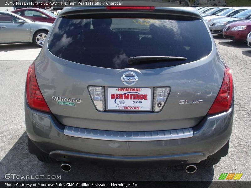 Platinum Pearl Metallic / Charcoal 2006 Nissan Murano SL AWD