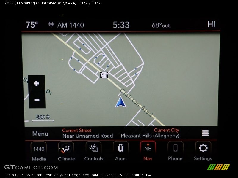 Black / Black 2023 Jeep Wrangler Unlimited Willys 4x4