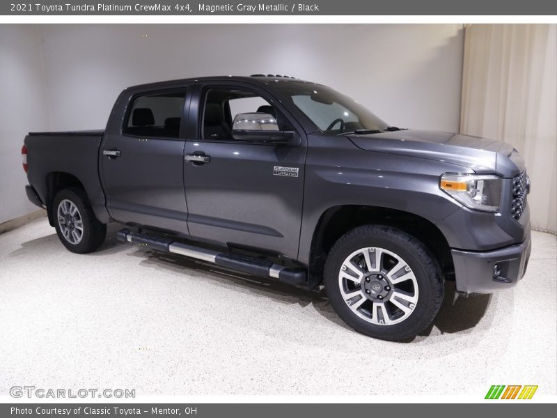 Magnetic Gray Metallic / Black 2021 Toyota Tundra Platinum CrewMax 4x4