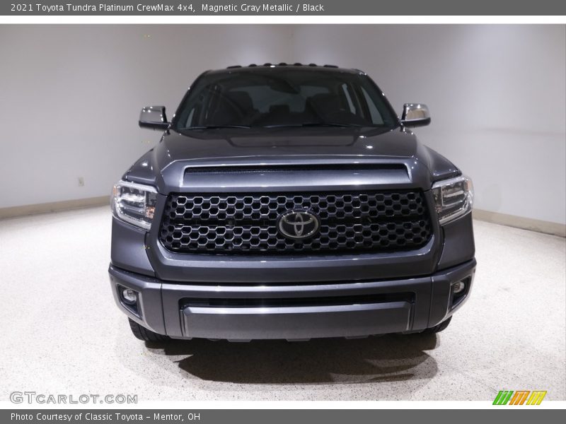 Magnetic Gray Metallic / Black 2021 Toyota Tundra Platinum CrewMax 4x4