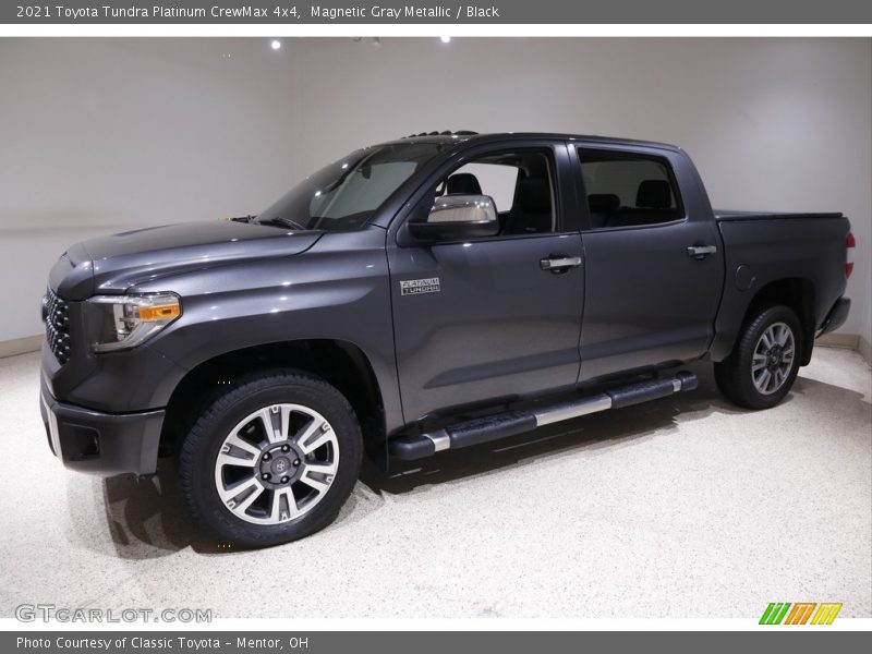 Magnetic Gray Metallic / Black 2021 Toyota Tundra Platinum CrewMax 4x4