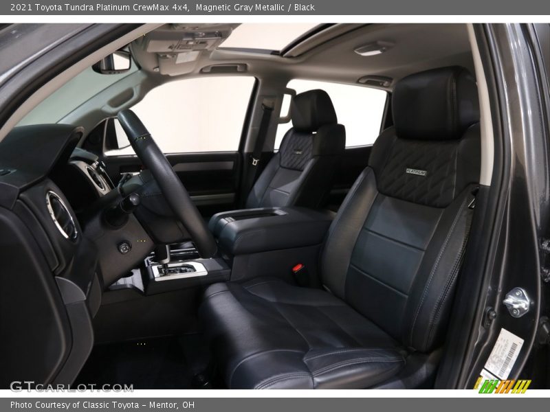 Magnetic Gray Metallic / Black 2021 Toyota Tundra Platinum CrewMax 4x4