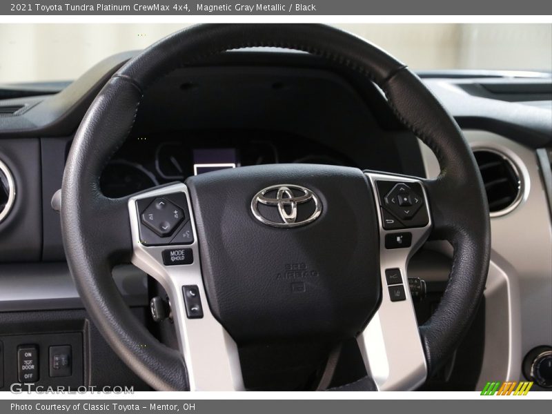 Magnetic Gray Metallic / Black 2021 Toyota Tundra Platinum CrewMax 4x4